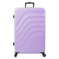 Walizki - TOTTO - Duża walizka na wózki w kolorze fioletowym Bazy: Nosi wszystko, czego potrzebujesz w podróży w stylu i komforcie, Fioletowy, Trolley cabina, Aerodynamiczny i futurystyczny design. - miniaturka - grafika 1