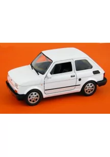 Fiat 126p 1:27 biały WELLY - Sport i wypoczynek - miniaturka - grafika 1