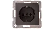 Gniazdka elektryczne - Berker Polska Gniazdo SCHUKO, z zabezpieczeniem przed dziećmi - seria B 4 (47231606) - miniaturka - grafika 1