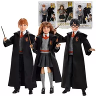 Figurki dla dzieci - Harry Potter Zestaw 3 Lalek: Harry Potter, Hermiona Granger i Ron Weasley - miniaturka - grafika 1