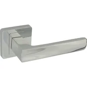 Klamki - Klamka do drzwi wewnętrznych na rozecie Eureka Chrom połysk - miniaturka - grafika 1