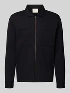 Bluzy męskie - Bluza rozpinana o kroju regular fit z mieszanki bawełny model ‘JACKIE’ - miniaturka - grafika 1