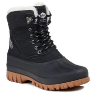 Śniegowce damskie - Śniegowce damskie buty zimowe ocieplane czarne Lee Cooper 2868L-37 - miniaturka - grafika 1