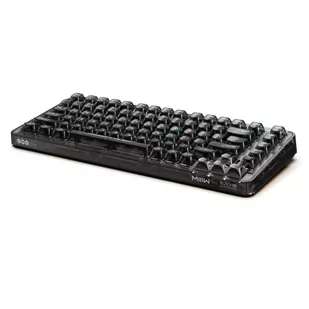 MIIIW BlackIO 83 Kailh Jellyfish Switch Triple Modes Mechanical Keyboard 83 Keys - Dark Silver - Klawiatury - miniaturka - grafika 4