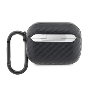 Oryginalne Etui APPLE AIRPODS PRO BMW Carbon Double Metal Logo (BMAPWMPUCA2) czarne - Akcesoria do słuchawek - miniaturka - grafika 8