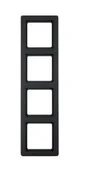Klawisze i ramki - Berker Q1 antracyt ramka 4 B_10146086 - miniaturka - grafika 1
