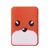 Powerbanki - Powerbank 5000mAh „Animals ” - Lisek MOB - miniaturka - grafika 1