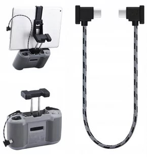 Kabel Nylonowy Do Dji Air 2 Mini 2 Usb Typ C 30 Cm - Akcesoria do drona - miniaturka - grafika 1