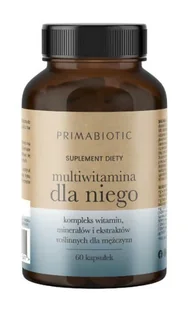 Primabiotic Multiwitamina dla niego, 60 kapsułek - Witaminy i minerały - miniaturka - grafika 1