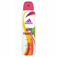 Dezodoranty i antyperspiranty dla kobiet - adidas GET READY DEO spray ANTYPERSPIRACYJNY COOL&CARE 150ml - miniaturka - grafika 1