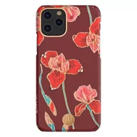 Etui i futerały do telefonów - Kingxbar Blossom etui ozdobione oryginalnymi Kryształami Swarovskiego iPhone 11 Pro Max wielokolorowy (Kapok) - miniaturka - grafika 1