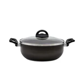 Garnki - Garnek niski z pokrywką 16 cm PRATICA PLUS - miniaturka - grafika 1