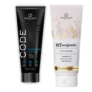 7suns Code Przyspieszacz Dla Mężczyzn 250ml + Krem Do Rąk 75ml - Balsamy i kremy do opalania - miniaturka - grafika 1