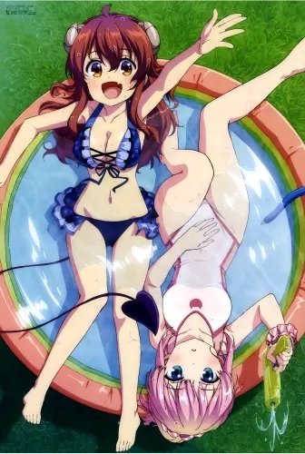 Plakat Anime Machikado Mazoku MM_011 A1+ (custom)