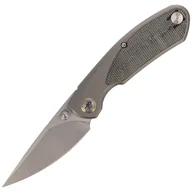 Noże - Nóż składany Bestech Lito Titanium / Black Canvas Micarta, Satin M390 by Ostap Hel (BT2307A) - miniaturka - grafika 1