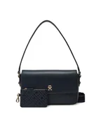 Torebki damskie - Tommy Hilfiger Torebka Th Distinct Conv Crossover AW0AW17219 Granatowy - miniaturka - grafika 1