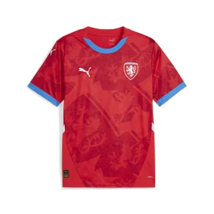 Męska koszulka domowa reprezentacji Czech w piłce nożnej 2024 PUMA - Koszulki sportowe męskie - miniaturka - grafika 1