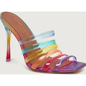 Klapki i japonki damskie - Kurt Geiger Klapki na szpilce MADDISON z dodatkiem skóry - miniaturka - grafika 1