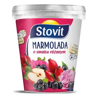 STOVIT MARMOLADA RÓŻANA 600G 36574408 - Syropy i koncentraty owocowe - miniaturka - grafika 1