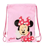 Plecaki - MINNIE MOUSE NAIVE - Plecak z płaskim workiem, plecak dla dzieci w różnym wieku, wygodny i wszechstronny, jakość i wytrzymałość, 26 x 34 cm, Jasnoróżowy, M, Casual - miniaturka - grafika 1