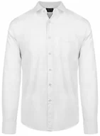 Koszule męskie - KOSZULA BIAŁA ELEGANCKA KLASYCZNA - BAWEŁNA 46/47 - miniaturka - grafika 1