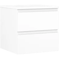 Szafki łazienkowe - Mexen Orio szafka łazienkowa podumywalkowa 50 cm z blatem, 2 szuflady, biała mat - 91A10-05047-2-BFFC01 - miniaturka - grafika 1