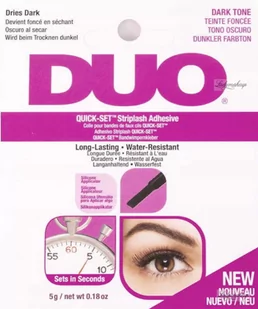 DUO - QUICK-SET Striplash Adhesive - Klej do rzęs - Wodoodporny - Dark Tone - Sztuczne rzęsy i akcesoria - miniaturka - grafika 1