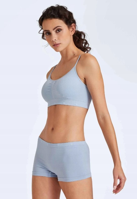 Seidensticker Majtki Szorty Damskie Niebieskie Bezszwowe M 3H3G3_A* M 3_3 T