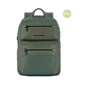 Plecaki - Piquadro, Zaino Porta Computer Zielony, male, - miniaturka - grafika 1