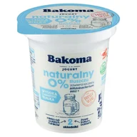 Kefiry, jogurty, maślanki - Bakoma Jogurt naturalny 350 g - miniaturka - grafika 1