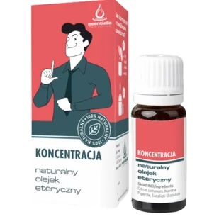 KONCENTRACJA olejek eteryczny 10ml Esentialis - Aromaterapia - miniaturka - grafika 1