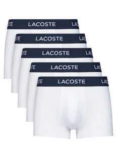 Lacoste Komplet 5 par bokserek 5H1292 Biały - Majtki męskie - miniaturka - grafika 1