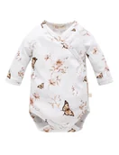 Body dla niemowląt - Yosoy Body niemowlęce bawełna organiczna Butterflies, Rozmiar: 68 - miniaturka - grafika 1