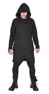 bluza unisex AMENOMEN BLACK KANGAROO, z kapturem-XXL - Bluzy męskie - miniaturka - grafika 1