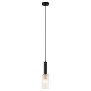 Lampy sufitowe - Italux Perola PND-43363-1 BK+BR PND-43363-1 BK+BR - miniaturka - grafika 1