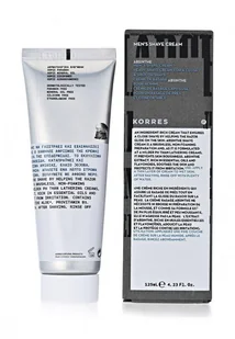 Korres Mens Shave Cream 125 ml Krem do golenia z wyciągiem z absyntu - Kosmetyki do golenia - miniaturka - grafika 3
