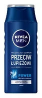 Szampony dla mężczyzn - Nivea Men Anti-dandruff Power Shampoo 250 ml (Przeciwłupieżowy szampon dla mężcz - miniaturka - grafika 1