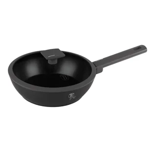 Patelnia głęboka z pokrywką 24 cm BerlingerHaus Antracit BH-8122 - Patelnie - miniaturka - grafika 1