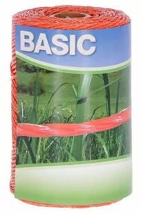 Kerbl Plecionka ogrodzeniowa BASIC 250m - pomarańczowa - Akcesoria jeździeckie - miniaturka - grafika 1