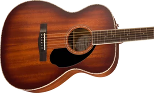 Fender PO-220E Orchestra All Mahogany Ovangkol Fingerboard Aged Cognac Burst - Gitary akustyczne - miniaturka - grafika 1