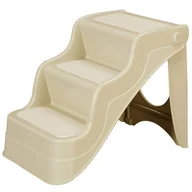 Drapaki dla kotów - Flamingo Schodki dla zwierzaka Easy Step, beżowe, 516754 - miniaturka - grafika 1