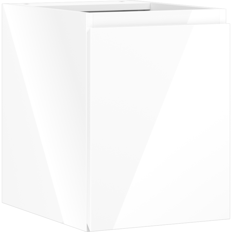 Mexen Orio szafka łazienkowa podumywalkowa 35 cm, 1 drzwi, biała połysk - 91A11-03547-1-BF00