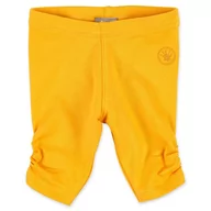 Legginsy - Sigikid Legginsy Capri z bawełny ekologicznej dla dziewczynek w rozmiarach od 62 do 98, pomarańczowy, 62 cm - miniaturka - grafika 1