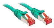 Patchcordy - Lindy RJ-45/RJ-45 Cat.6 10m kabel sieciowy Zielony Cat6 S/FTP (S-STP) - miniaturka - grafika 1