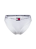 Majtki damskie - Tommy Hilfiger Majtki - Bikini klasyczne Kobiety Bawełna biały jednolity, S - miniaturka - grafika 1