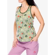 Koszulki sportowe damskie - Top wspinaczkowy damski La Sportiva Botanic Tank - miniaturka - grafika 1