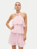 Sukienki - Vero Moda Sukienka koktajlowa Felicia 10329767 Różowy Regular Fit - miniaturka - grafika 1
