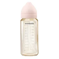 Butelki dla niemowląt - Mombella Butelka dla Niemowlaka 9M Antykolkowa Classic 300ml PPSU - miniaturka - grafika 1
