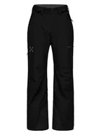 Spodnie narciarskie - Haglöfs Spodnie narciarskie "Gondol" w kolorze czarnym - miniaturka - grafika 1