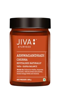 Jiva, Ashwagandhadi Proszek - na witalność, 100g - Suplementy naturalne - miniaturka - grafika 1